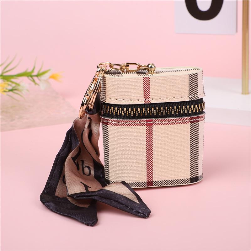 Портативный модный держатель для ключей и мини-кошелек для наушников, монет и помады
Портативный модный держатель для ключей и мини-кошелек для наушников, монет и помады