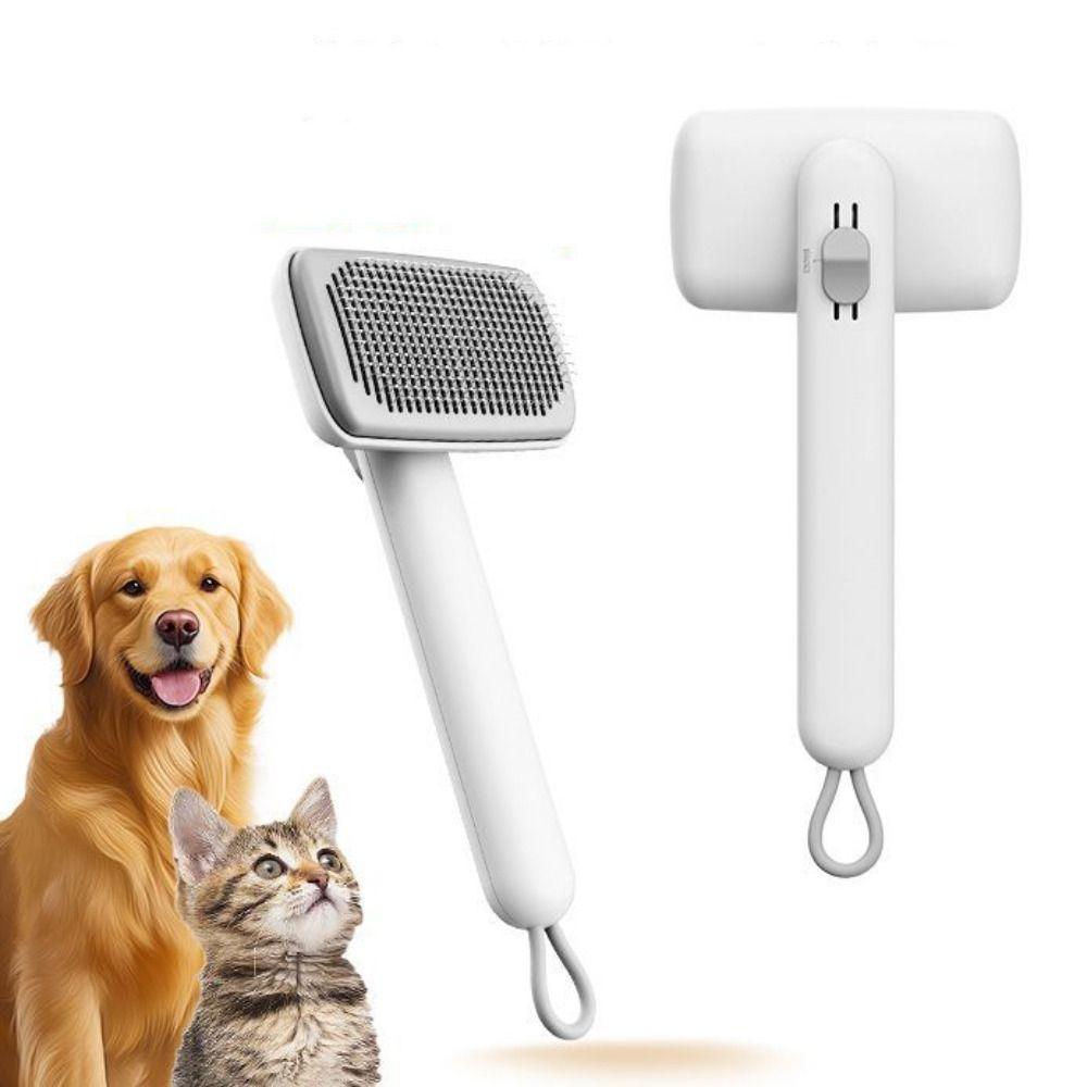 Portable Stainless Steel Needle Comb Professional Pet Deshedding Brush Dog Hair Cleaning білий
Portable Stainless Steel Needle Comb Professional Pet Deshedding Brush Dog Hair Cleaning білий