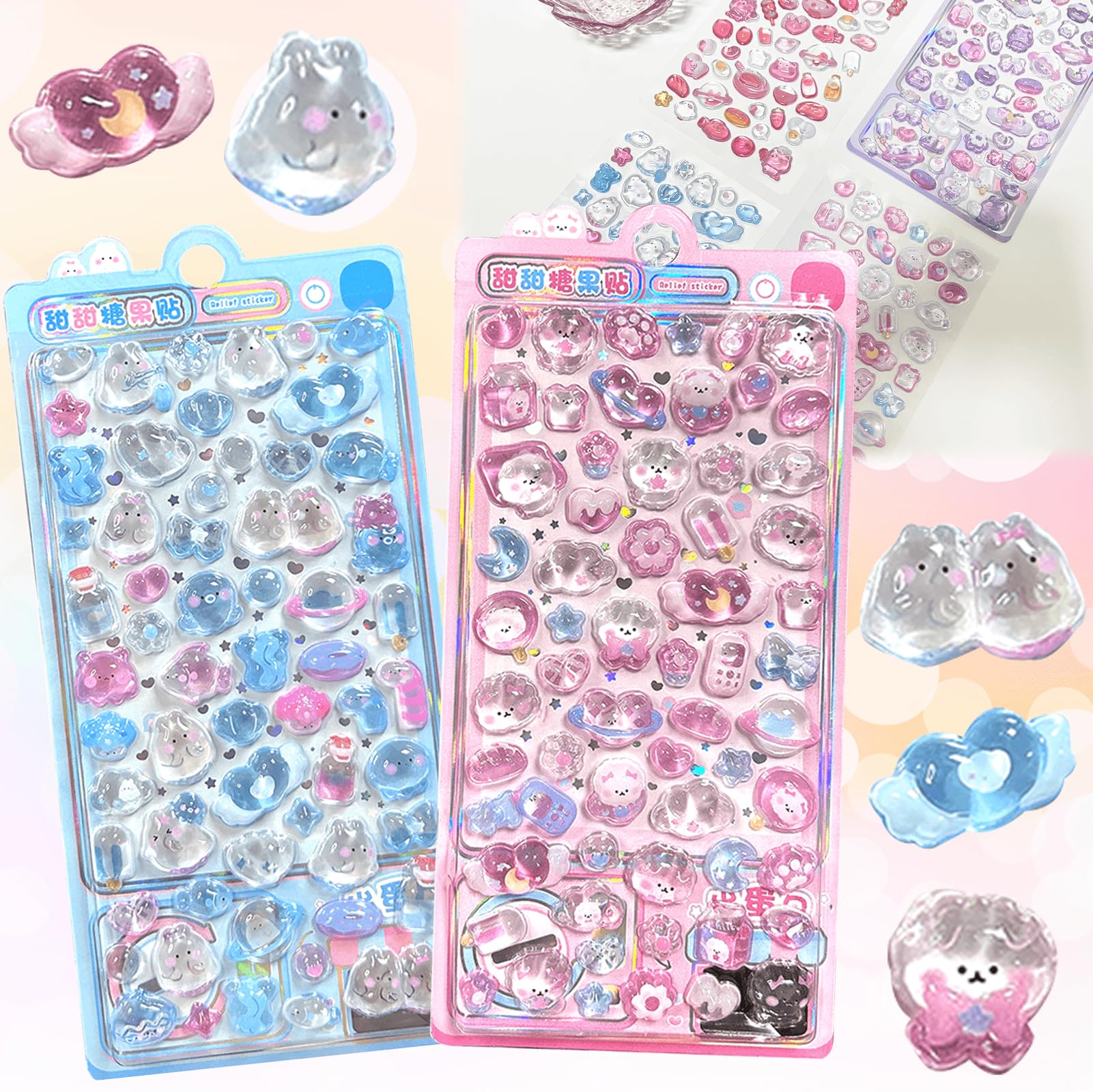 TattiOut TO24FD071 2026 New Model Puffy Sticker 2 Sheets Medium Thickness 3D Deco Stickers Glossy Girl Kids Gift Popular
TattiOut TO24FD071 2026 New Model Puffy Sticker 2 Sheets Medium Thickness 3D Deco Stickers Glossy Girl Kids Gift Popular
