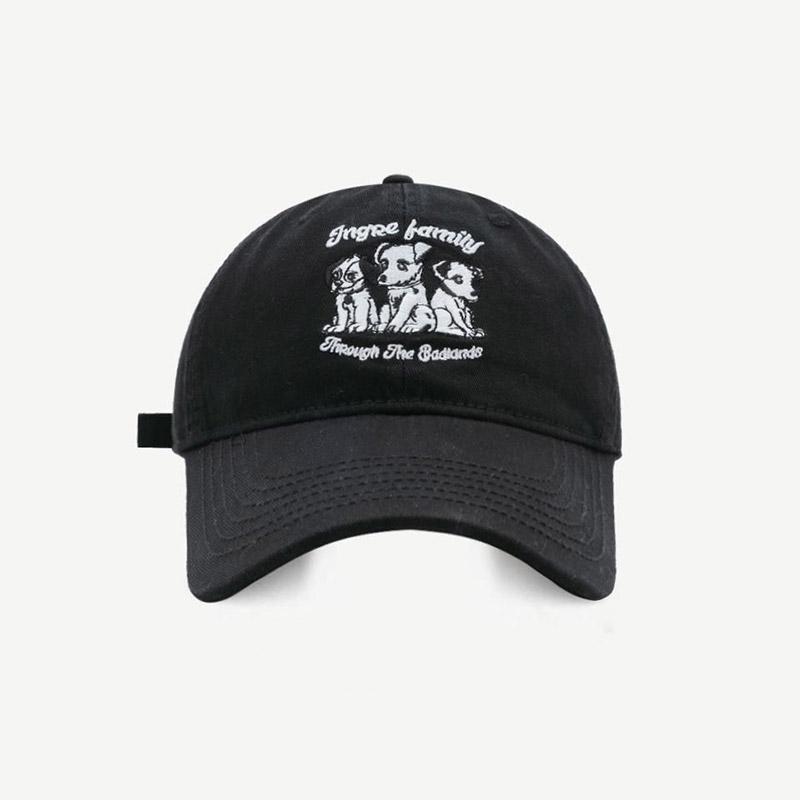 Cute Dog Embroidery Baseball Hat for Women Solid Color Summer Cotton Adjustable Duck Tongue Cap Girls Sunshade Outdoor Hat Adjustable чорний
Cute Dog Embroidery Baseball Hat for Women Solid Color Summer Cotton Adjustable Duck Tongue Cap Girls Sunshade Outdoor Hat Adjustable чорний