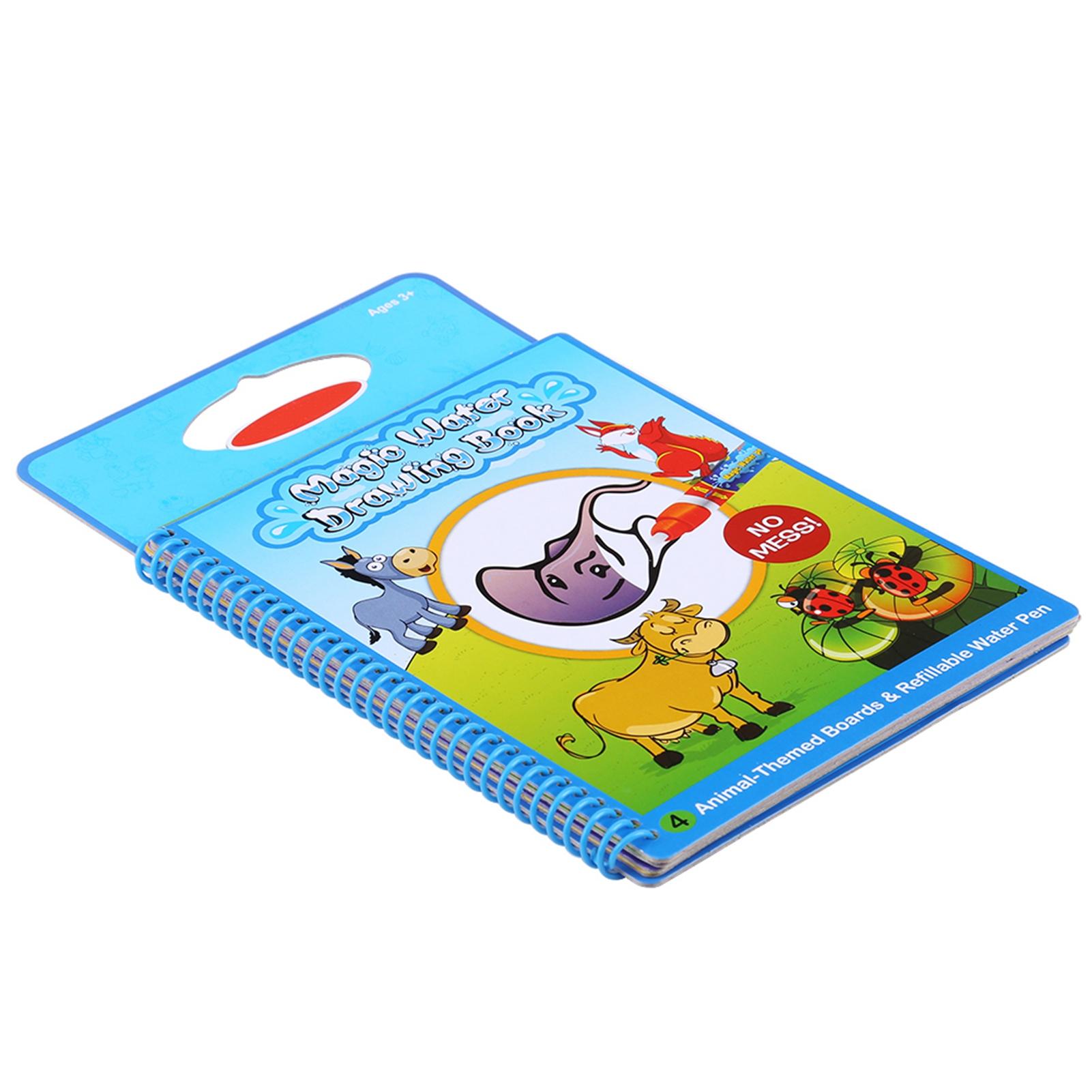 Детская водная книга для рисования, доска для рисования с ручкой, обучающие игрушки, многоразовый узор с изображением динозавра
Детская водная книга для рисования, доска для рисования с ручкой, обучающие игрушки, многоразовый узор с изображением динозавра