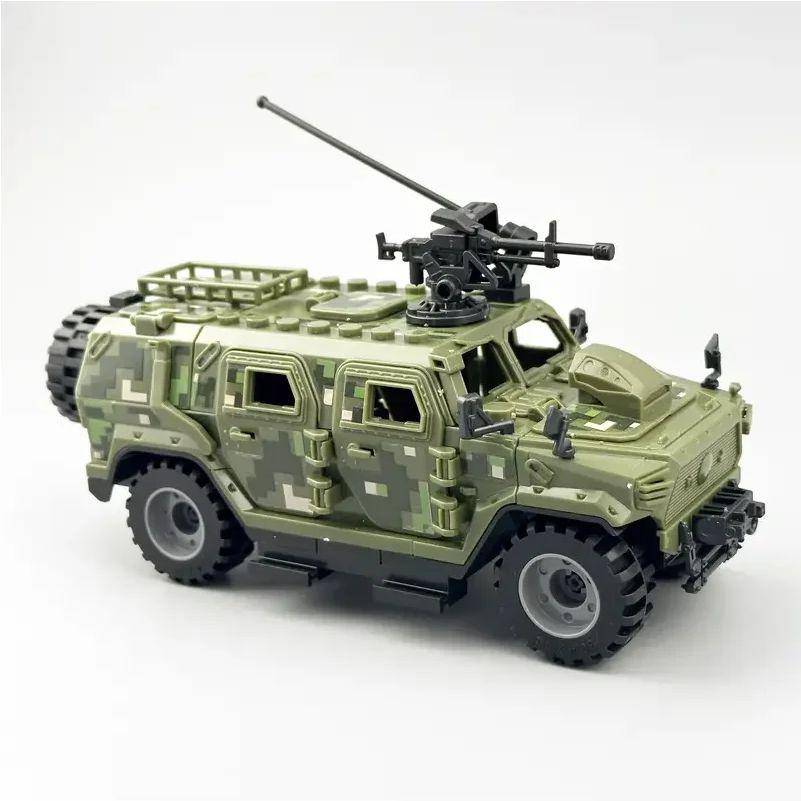 WW2 TBS Assault Team Military Hummered Armored Vehicle Building Block Kit Army Soldier Transport Chariot Model Toys Gifts зелёный
WW2 TBS Assault Team Military Hummered Armored Vehicle Building Block Kit Army Soldier Transport Chariot Model Toys Gifts зелёный