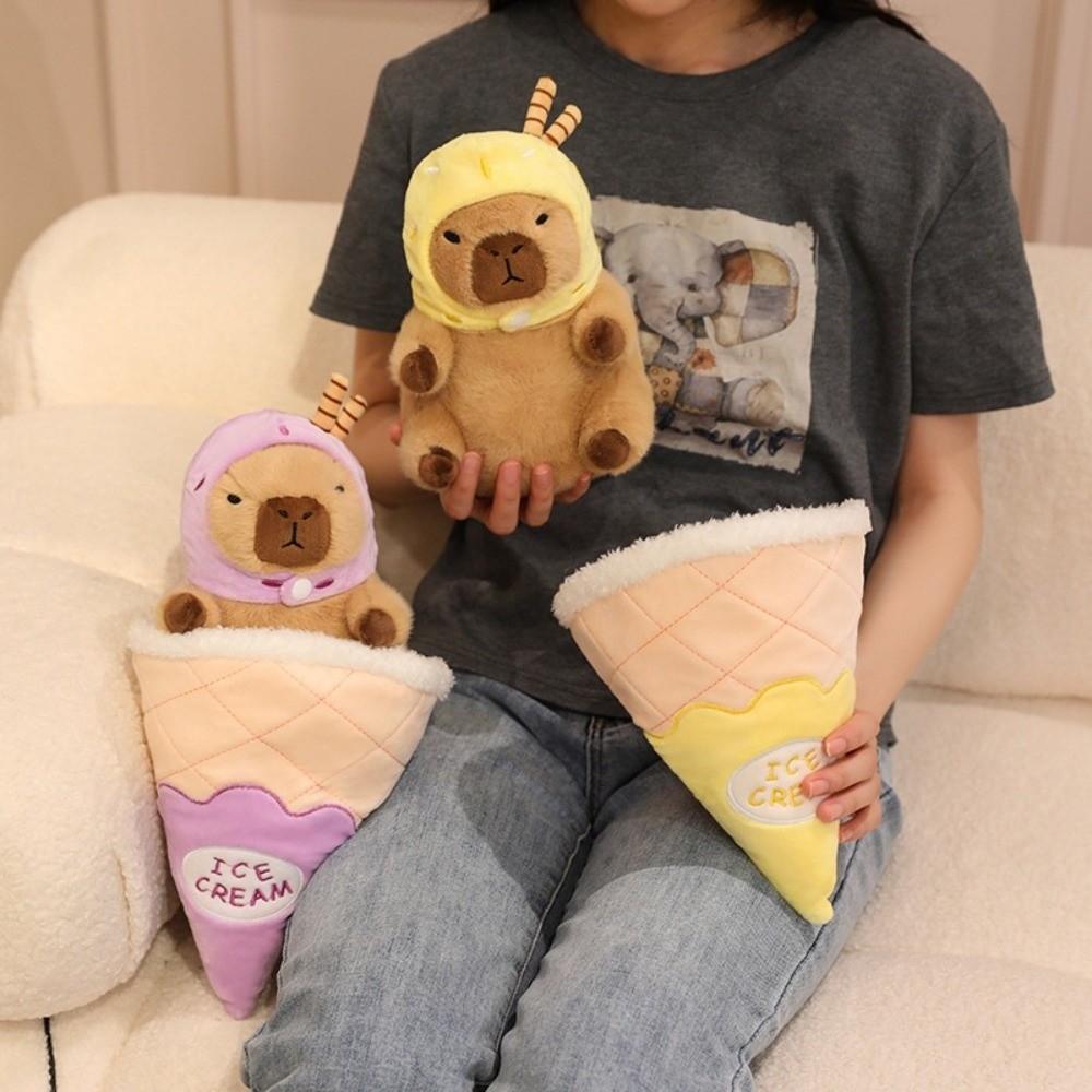 Cross Dressing Capybara Plush Toy Ice Cream Cone Capybara Stuffed Doll Children Girl рожевий
Cross Dressing Capybara Plush Toy Ice Cream Cone Capybara Stuffed Doll Children Girl рожевий