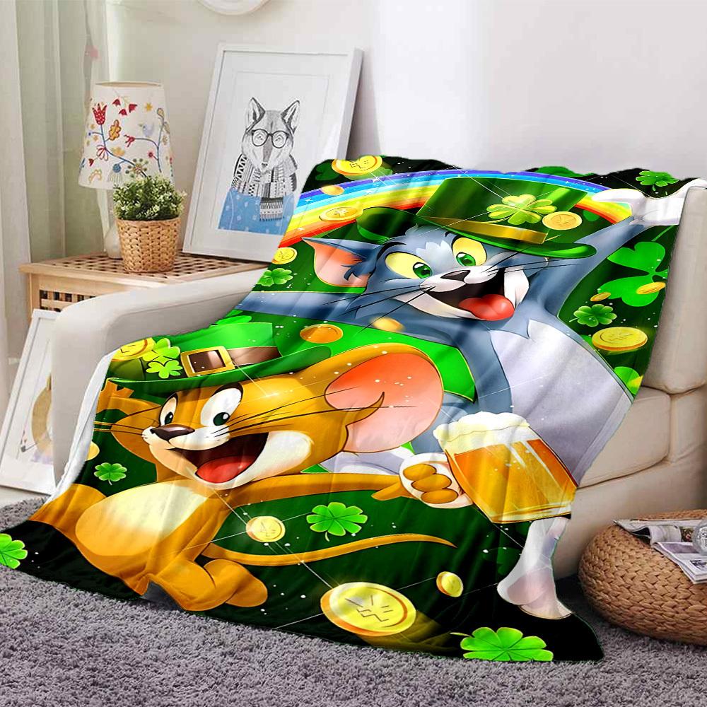 1pc Tom and Jerry Flannel Blanket Soft Warm Throw for Home, Office, Travel, All-Season Cozy Bedding GiftL1191 80cmx120cm(31inx47in)
1pc Tom and Jerry Flannel Blanket Soft Warm Throw for Home, Office, Travel, All-Season Cozy Bedding GiftL1191 80cmx120cm(31inx47in)