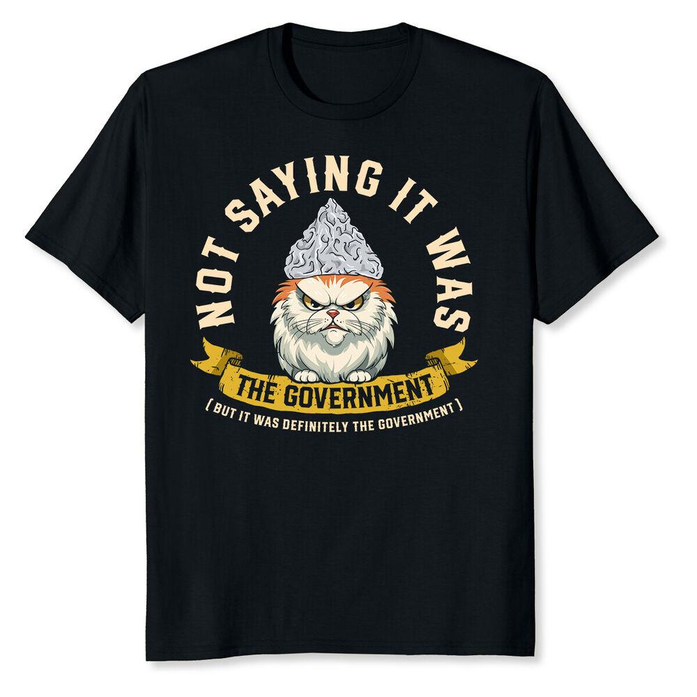 НОВИЙ ОБМЕЖЕНИЙ Уряд Змова Алюмінієвий Капелюх Кіт Не Каже, Що Це Була Футболка Унісекс Футболка XXXXL
НОВИЙ ОБМЕЖЕНИЙ Уряд Змова Алюмінієвий Капелюх Кіт Не Каже, Що Це Була Футболка Унісекс Футболка XXXXL