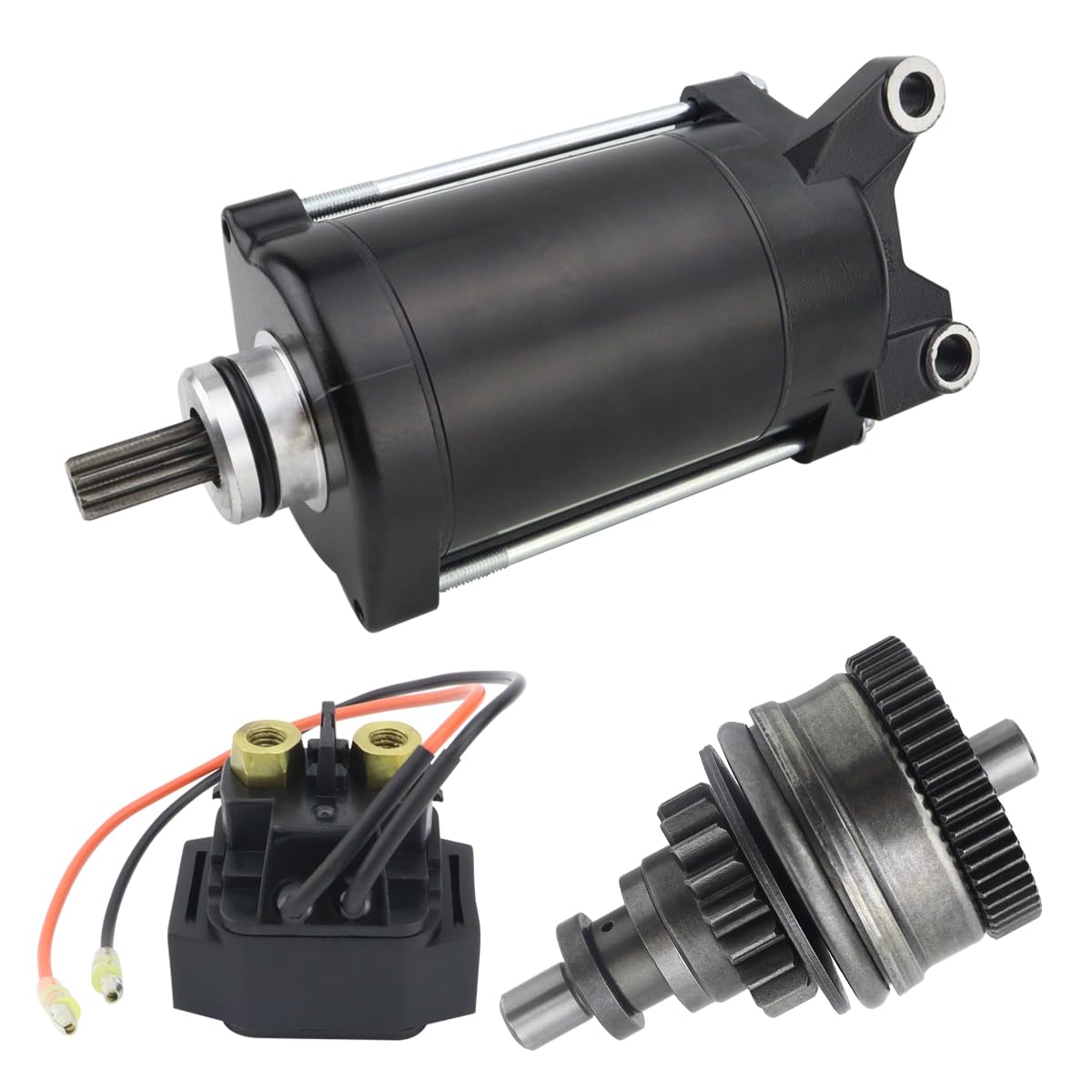Starter Bendix Relay set for Yamaha WaveRunner GP XA XLT800 GP SV SUV XA XLT1200 GP1300 R, Boat 02-05 LST1200 63M-81800-00-00 starter set
Starter Bendix Relay set for Yamaha WaveRunner GP XA XLT800 GP SV SUV XA XLT1200 GP1300 R, Boat 02-05 LST1200 63M-81800-00-00 starter set