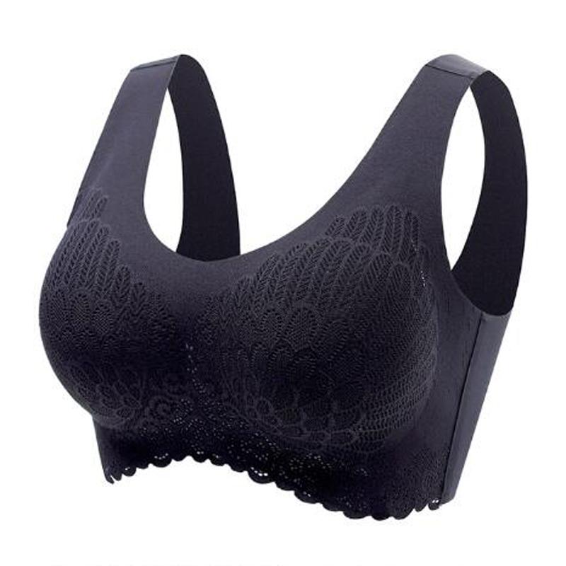 CINOON женские бюстгальтеры больших размеров, латексный бесшовный бюстгальтер, удобный бюстгальтер без косточек, бюстгальтер пуш-ап, жилет для фитнеса, бюстгальтер для фитнеса M чёрный
CINOON женские бюстгальтеры больших размеров, латексный бесшовный бюстгальтер, удобный бюстгальтер без косточек, бюстгальтер пуш-ап, жилет для фитнеса, бюстгальтер для фитнеса M чёрный