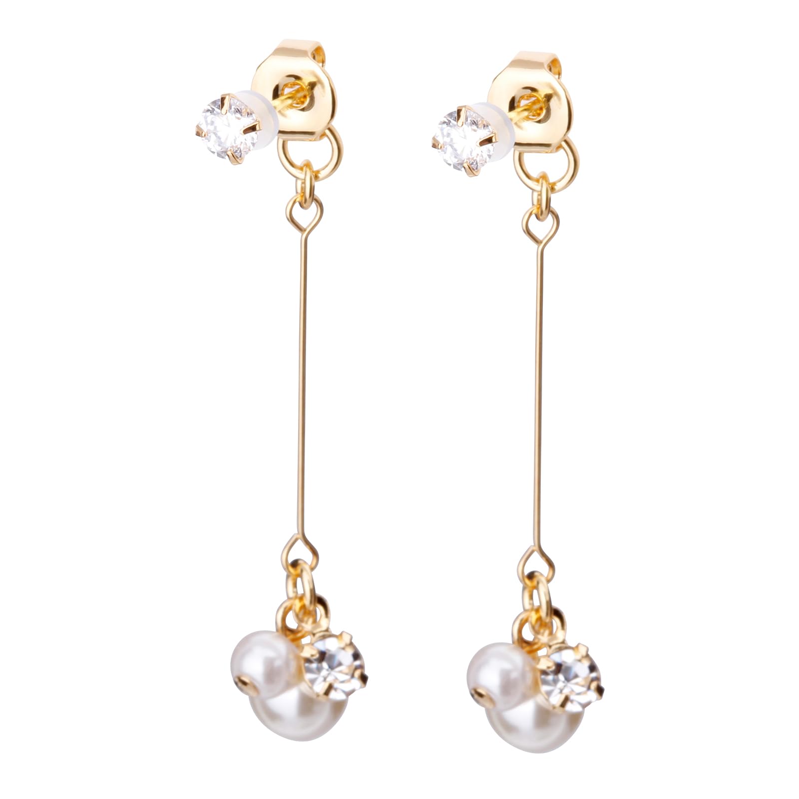 LOKUMI Made in 18K K18 Back Swing Nickel Cubic Earrings, Japan, Gold, Post, K18, Hypoallergenic, 2-Way, Pearl, Bijou, Catch, Earrings, Long, Women s,
LOKUMI Made in 18K K18 Back Swing Nickel Cubic Earrings, Japan, Gold, Post, K18, Hypoallergenic, 2-Way, Pearl, Bijou, Catch, Earrings, Long, Women s,