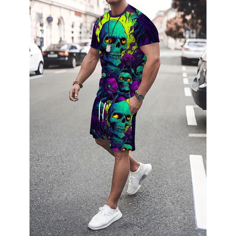 Fashionable Creativity Colorful Pattern 3D Printed 2-piece Set Leisure Sports Style Loose Oversized Men s Summer Comfortable Breathable Sports Wear 6XL
Fashionable Creativity Colorful Pattern 3D Printed 2-piece Set Leisure Sports Style Loose Oversized Men s Summer Comfortable Breathable Sports Wear 6XL