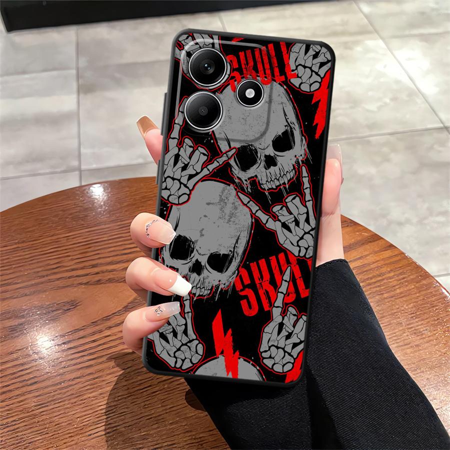 Creative Innovation Skull Case for Xiaomi Redmi Note 11S 11 13 12 Pro Plus 10 9 8 Pro 9s 10S 12S Soft Back Phone Cover Redmi Note 8 Pro
Creative Innovation Skull Case for Xiaomi Redmi Note 11S 11 13 12 Pro Plus 10 9 8 Pro 9s 10S 12S Soft Back Phone Cover Redmi Note 8 Pro