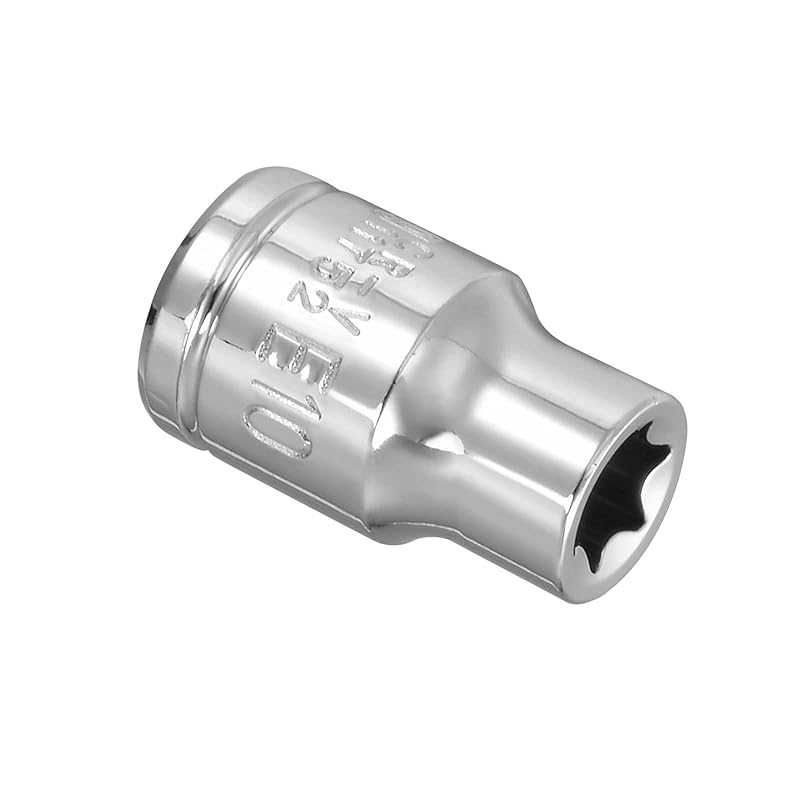 Kozelo внешний торцевой ключ torx мелкий 9,5 мм x квадратный привод E10 Для ремонта автомобильного механического оборудования из стали CR-V размер мм
Kozelo внешний торцевой ключ torx мелкий 9,5 мм x квадратный привод E10 Для ремонта автомобильного механического оборудования из стали CR-V размер мм