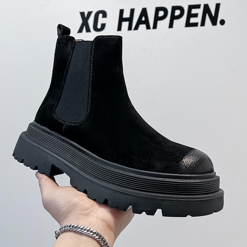2024 New Martin Boots British Style Men s Frosted Boots Medium Heel Flat Short Boots Pedal Boots 44161-A 44
2024 New Martin Boots British Style Men s Frosted Boots Medium Heel Flat Short Boots Pedal Boots 44161-A 44