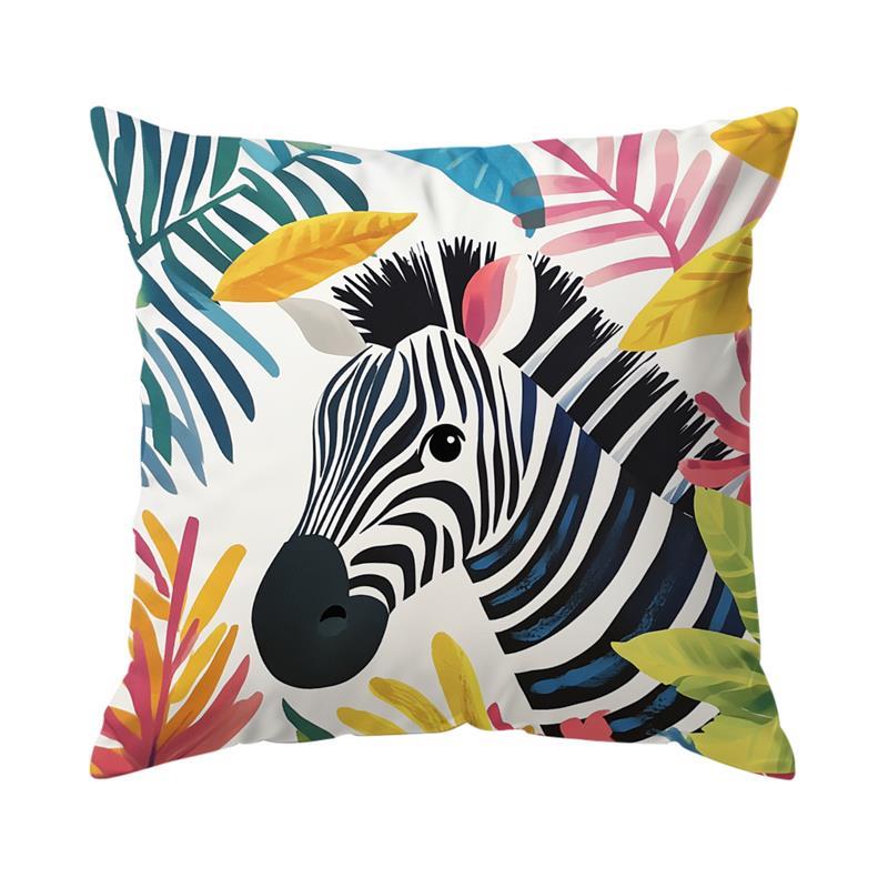 Home Decor Exotic Jungle Animals Pattern Throw Pillow Pattern Cushion Cover Suitable for Sofa Bedroom Car Pillow Cover 16x16Inch
Home Decor Exotic Jungle Animals Pattern Throw Pillow Pattern Cushion Cover Suitable for Sofa Bedroom Car Pillow Cover 16x16Inch