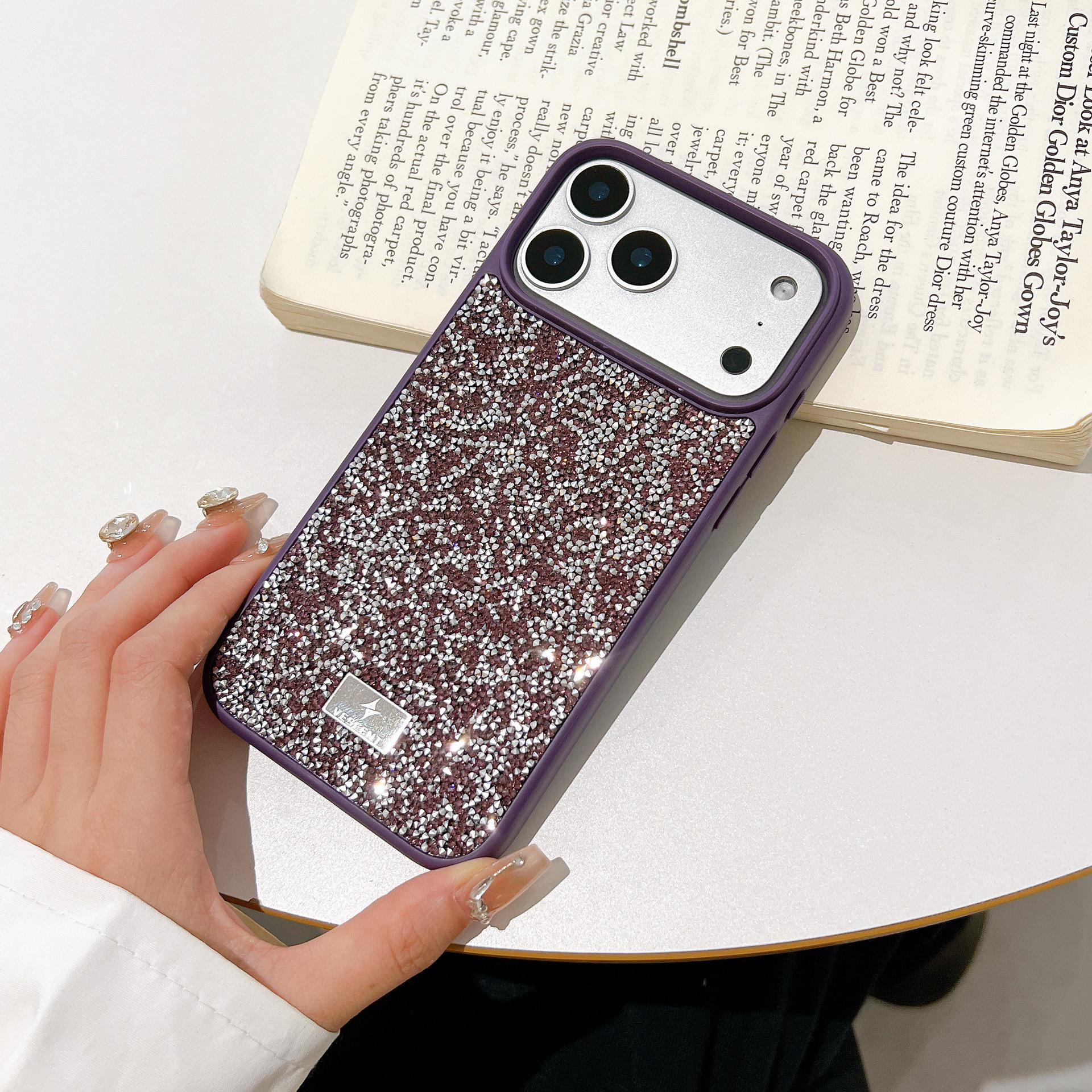 Чехол-бампер с кристаллами и бриллиантами для iPhone 17 Pro Max 17 Air фиолетовый
Чехол-бампер с кристаллами и бриллиантами для iPhone 17 Pro Max 17 Air фиолетовый