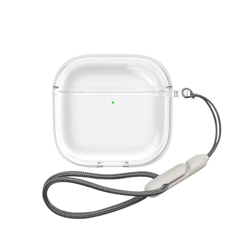Clear Soft TPU Earphone Cover with Lanyard Strap For Airpods Pro 3 2nd Generation Air Pods 4 2024 Gen Case Accessories For Airpods 3 прозорий
Clear Soft TPU Earphone Cover with Lanyard Strap For Airpods Pro 3 2nd Generation Air Pods 4 2024 Gen Case Accessories For Airpods 3 прозорий