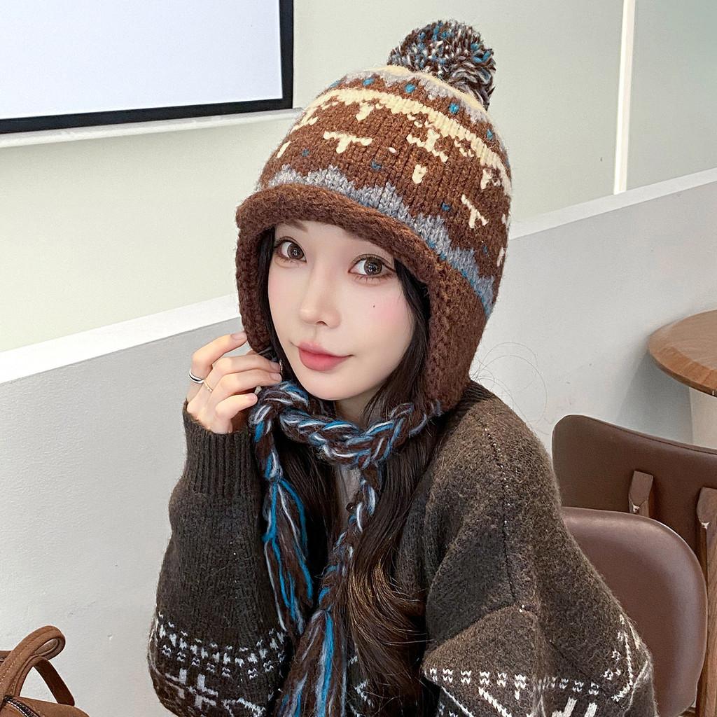 Outdoor Knit Hat With Bow And Tassels For Women Winter Cold Weather Protection коричневий
Outdoor Knit Hat With Bow And Tassels For Women Winter Cold Weather Protection коричневий