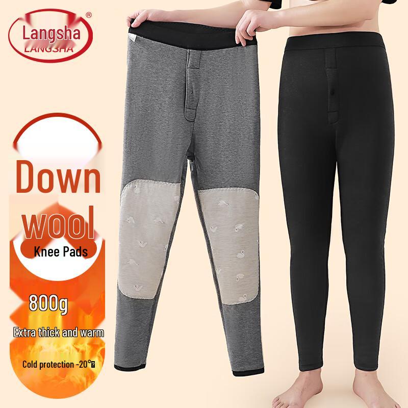 Langsha Men s Wool-Blend Fleece-Lined Thermal Pants with Down Knee Pads 4XL
Langsha Men s Wool-Blend Fleece-Lined Thermal Pants with Down Knee Pads 4XL