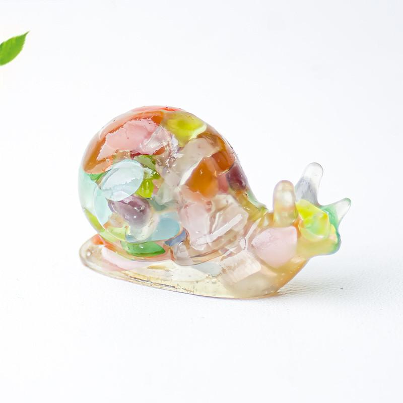 Resin Snail Decor With Natural Crystal For Home Office And Gift Giving Style W
Resin Snail Decor With Natural Crystal For Home Office And Gift Giving Style W