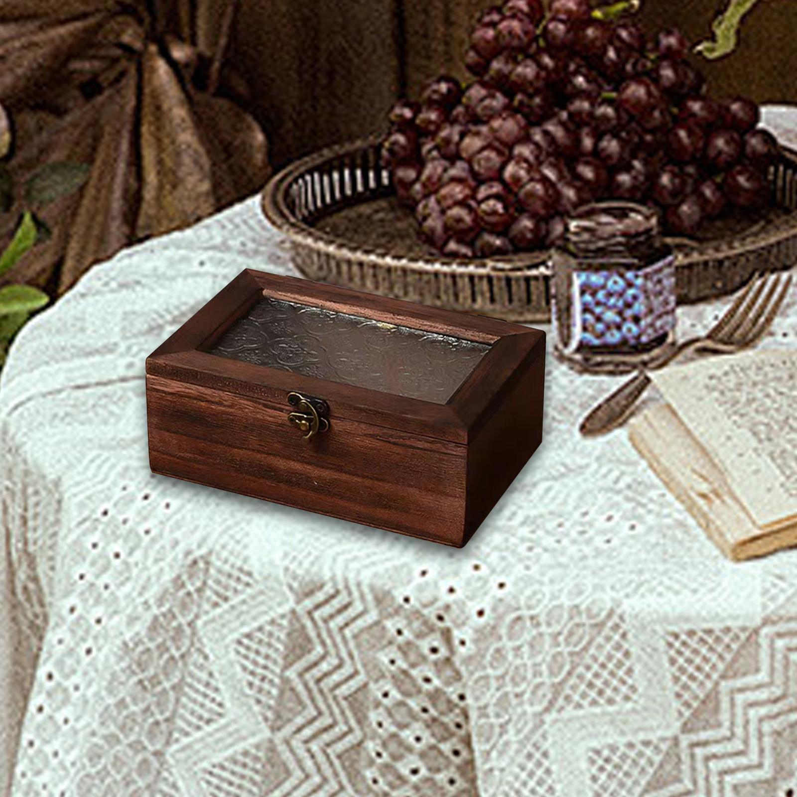 Wooden Jewelry Box Jewelry Organizer Art Hobbies Gift Packaging Box with Hinge
Wooden Jewelry Box Jewelry Organizer Art Hobbies Gift Packaging Box with Hinge