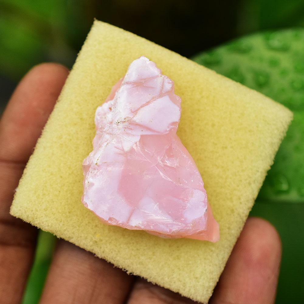 RARE Mexican NATURAL Pink Opal 47.15 Ct CERTIFIED Uncut Rough Loose Gemstone 41.9 mm рожевий
RARE Mexican NATURAL Pink Opal 47.15 Ct CERTIFIED Uncut Rough Loose Gemstone 41.9 mm рожевий
