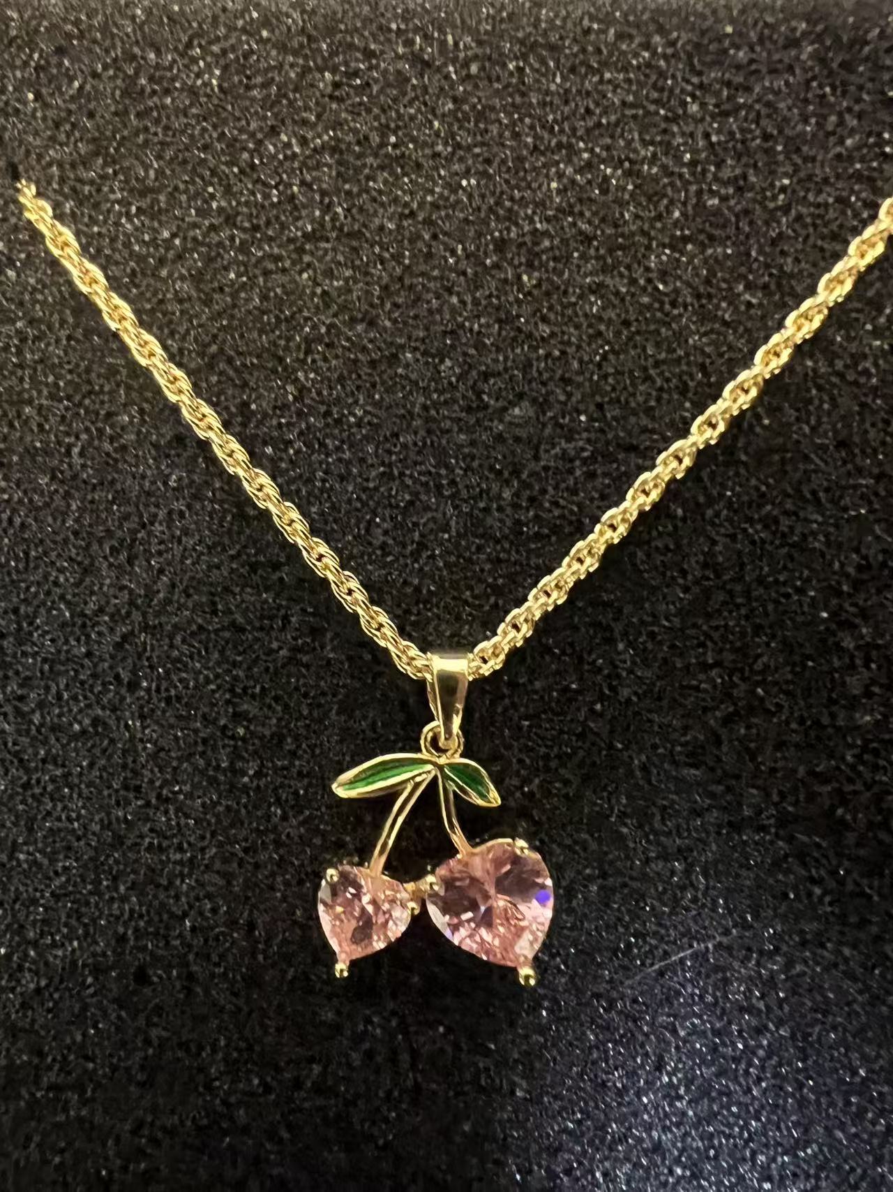 Gold Filled Rope Chain Necklace Nugget Heart Pendant 45cm земляничный
Gold Filled Rope Chain Necklace Nugget Heart Pendant 45cm земляничный