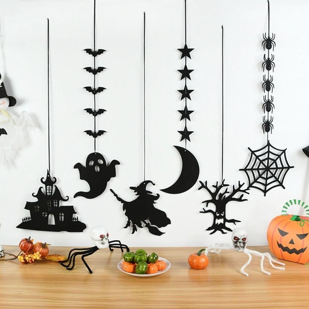 6pcs Ghost Spider Witch Ghost Bat Ornament Witch Halloween Bat Hanging Ornament Ghost Festival
6pcs Ghost Spider Witch Ghost Bat Ornament Witch Halloween Bat Hanging Ornament Ghost Festival