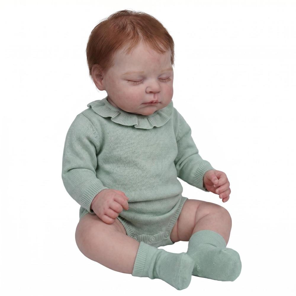 Lovely 19 Inch Reborn Baby Doll Peaches Soft Cloth Body Simulation Doll Hand Implanted Hair Real Like Rebirth Dolls for Kids Toddler Playmate Toy Gift cloth body
Lovely 19 Inch Reborn Baby Doll Peaches Soft Cloth Body Simulation Doll Hand Implanted Hair Real Like Rebirth Dolls for Kids Toddler Playmate Toy Gift cloth body