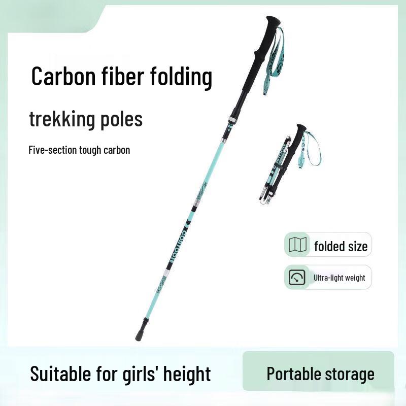 Carbon Fiber Folding Trekking Pole
Carbon Fiber Folding Trekking Pole