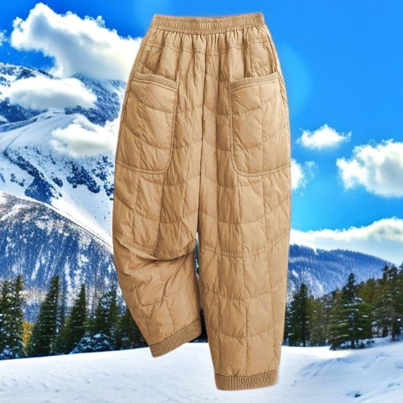 Модные брюки свободного кроя с высокой талией для женщин, зимние утолщенные теплые хлопковые брюки, для женщин среднего возраста, больших размеров 4XL абрикосовый
Модные брюки свободного кроя с высокой талией для женщин, зимние утолщенные теплые хлопковые брюки, для женщин среднего возраста, больших размеров 4XL абрикосовый