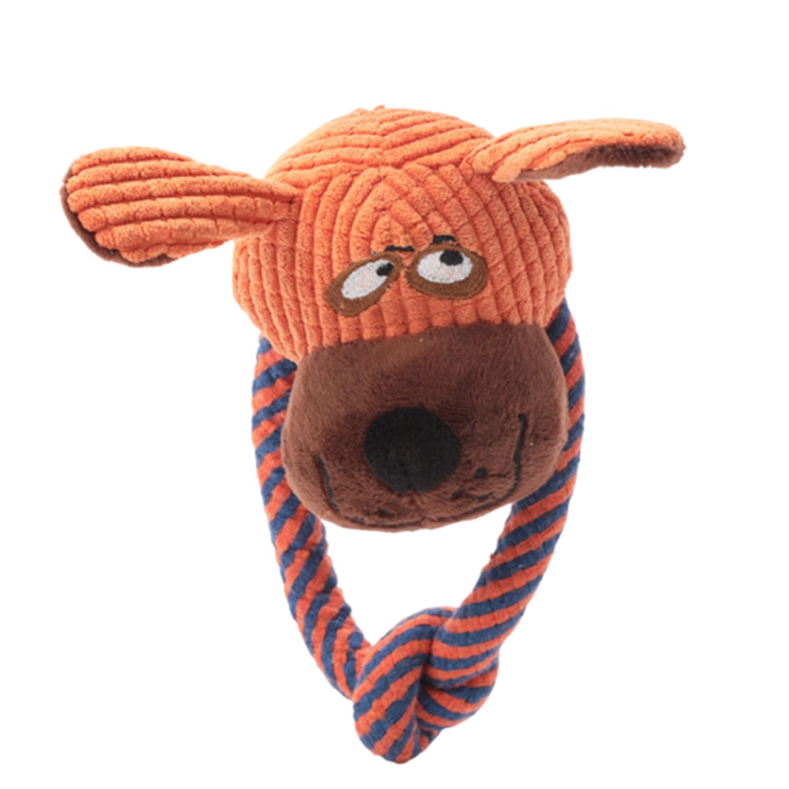 Plush Elephant Dog Toy with Squeaker and Durable Rope Knot for Interactive Chewing and Fetch Play Suitable for Medium and Large Dogs One Size
Plush Elephant Dog Toy with Squeaker and Durable Rope Knot for Interactive Chewing and Fetch Play Suitable for Medium and Large Dogs One Size