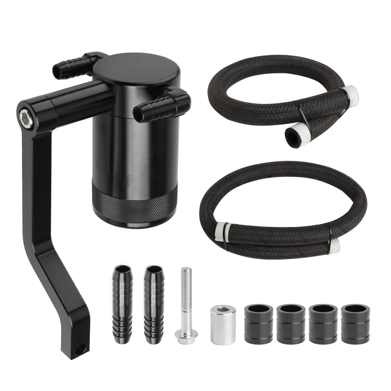 Oil Catch Can Tank 5.7 HEMI Z-Bracket Billet Catch Can for 2011-2021 6.4L Dodge Charger Challenger Chrysler300 Air Oil Separator чорний
Oil Catch Can Tank 5.7 HEMI Z-Bracket Billet Catch Can for 2011-2021 6.4L Dodge Charger Challenger Chrysler300 Air Oil Separator чорний