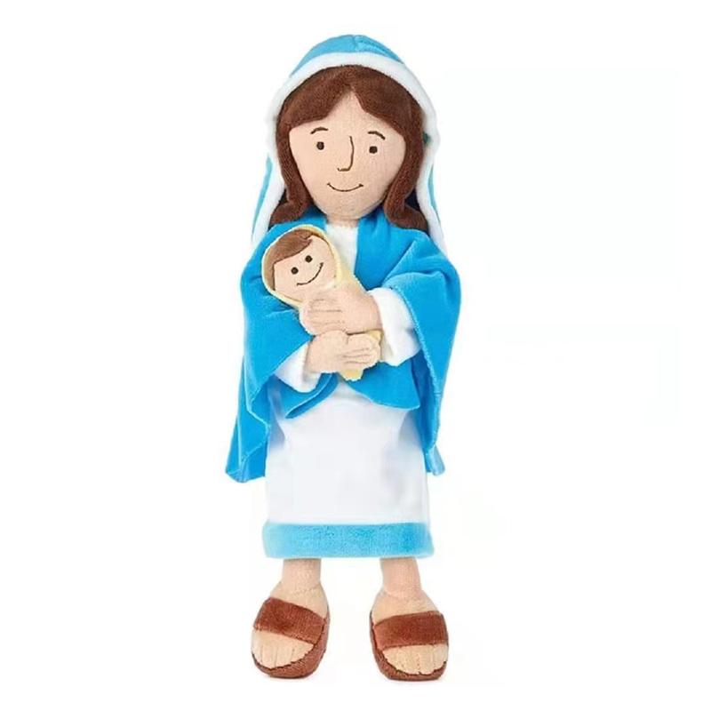 Плюшеві Ісуси розміром 32 см/12,6 дюйма, чарівні м’які іграшки Христа, плюшева фігурка Християнського Бога Спасителя, колекційна прикраса для прикраси будинку у вітальні Maria
Плюшеві Ісуси розміром 32 см/12,6 дюйма, чарівні м’які іграшки Христа, плюшева фігурка Християнського Бога Спасителя, колекційна прикраса для прикраси будинку у вітальні Maria