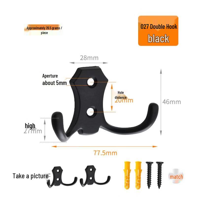 Rongyu Heavy-Duty Adhesive Double Hooks (10-Pack)
Rongyu Heavy-Duty Adhesive Double Hooks (10-Pack)