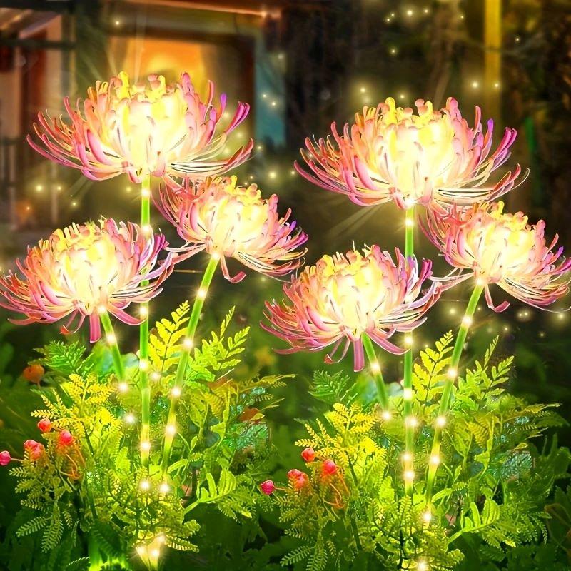 Solar Garden Lights Solar Flowers Lights with Glowing Flowers & Stems Solar Lights Outdoor for Garden Decoration Yard Decor 2PC зелений
Solar Garden Lights Solar Flowers Lights with Glowing Flowers & Stems Solar Lights Outdoor for Garden Decoration Yard Decor 2PC зелений