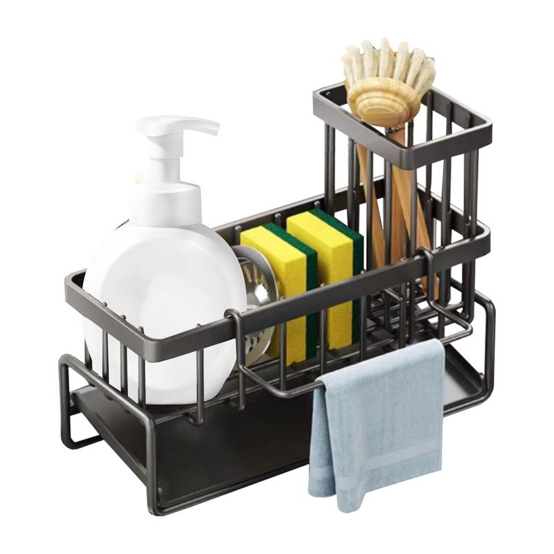 Stainless Steel Sink Drain Storage Rack Sponge Holder Soap Drainer Towel Shelf Organizer Filter Basket Kitchen Accessories серый
Stainless Steel Sink Drain Storage Rack Sponge Holder Soap Drainer Towel Shelf Organizer Filter Basket Kitchen Accessories серый
