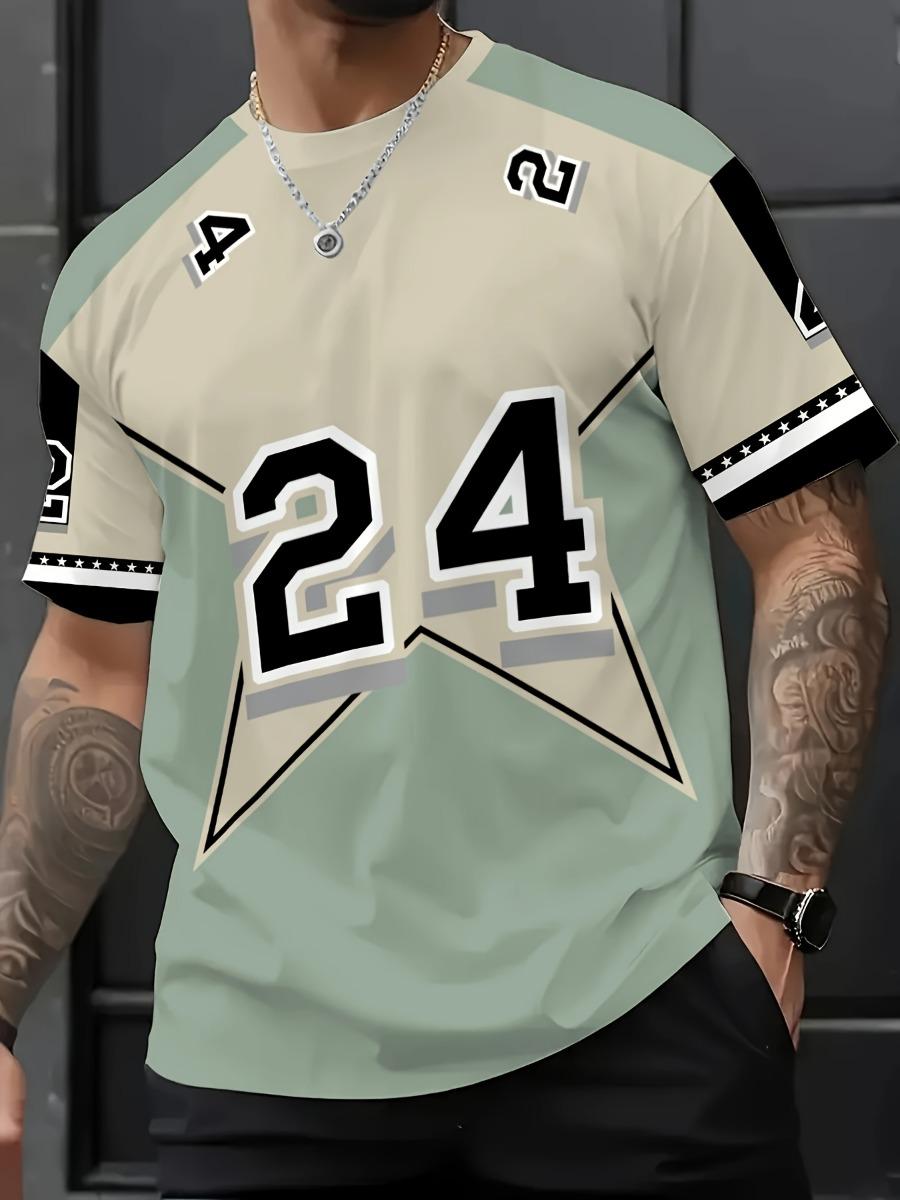 Summer New Lightweight, Cool and Breathable 3D Printed Men s T-shirt Casual Sports Short-sleeved 6XL
Summer New Lightweight, Cool and Breathable 3D Printed Men s T-shirt Casual Sports Short-sleeved 6XL