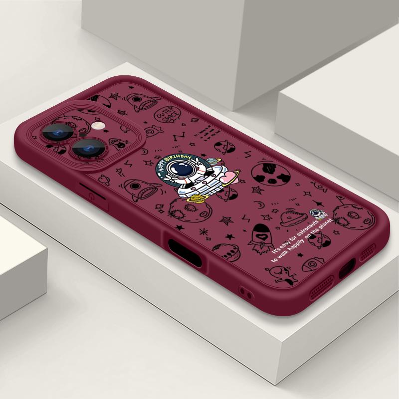 Чехол для телефона с принтом космонавта для iPhone 16 15 14 13 12 Pro Max Plus 11 16e XR XS Сердечко ТПУ Мягкий Противоударный Чехол-накладка iPhone 8 / 7 / SE 2 / SE 3 вино красного
Чехол для телефона с принтом космонавта для iPhone 16 15 14 13 12 Pro Max Plus 11 16e XR XS Сердечко ТПУ Мягкий Противоударный Чехол-накладка iPhone 8 / 7 / SE 2 / SE 3 вино красного