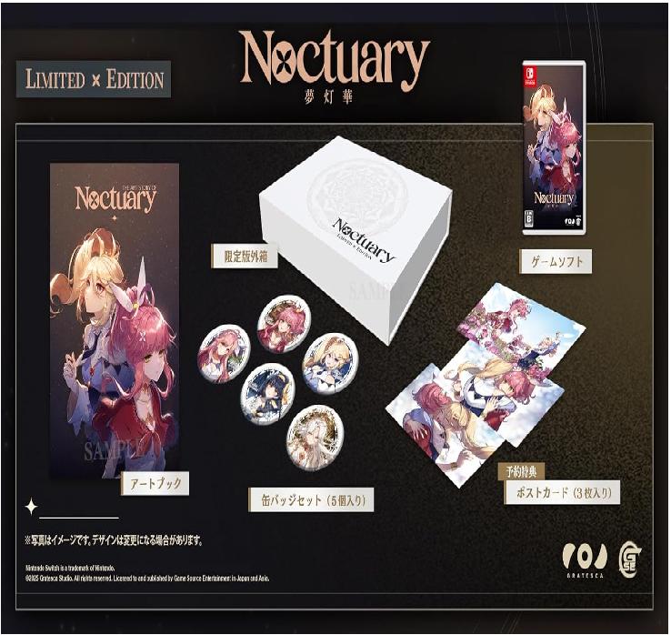 NINTENDO SWITCH Yumetouka -Noctuary- Спеціальне видання Японія НОВИЙ
NINTENDO SWITCH Yumetouka -Noctuary- Спеціальне видання Японія НОВИЙ