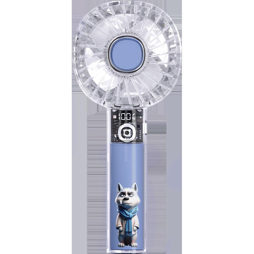 Rechargeable Portable RGB Handheld Transparent Mini Fan 75*40.5*172.5 mm синий
Rechargeable Portable RGB Handheld Transparent Mini Fan 75*40.5*172.5 mm синий
