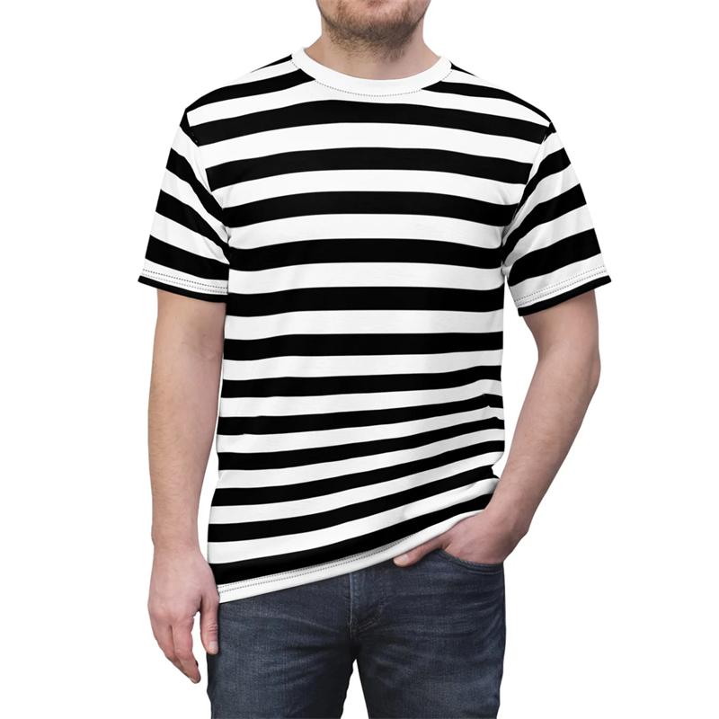 Fashion Classic Stripe Design T-shirt For Men Women Personality Contrast Color Round Neck T Shirts Multiple Color Options Tee XS
Fashion Classic Stripe Design T-shirt For Men Women Personality Contrast Color Round Neck T Shirts Multiple Color Options Tee XS