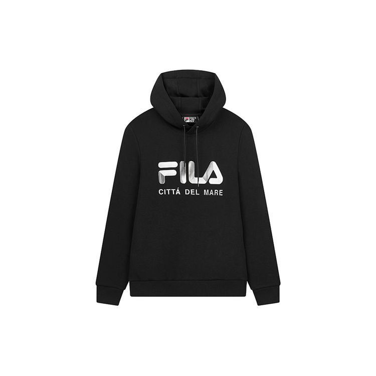 FILA Logo Print Sport Casual Hooded Pullover Knit Sweatshirt Men tops Black F11M018219F-BK 
FILA Logo Print Sport Casual Hooded Pullover Knit Sweatshirt Men tops Black F11M018219F-BK