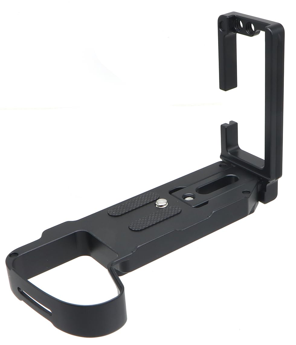 INPON L-type quick release bracket for FUJIFILM X-H2 X-H2S Arca-Swiss compatible, with 14 screw, with hex wrench, black
INPON L-type quick release bracket for FUJIFILM X-H2 X-H2S Arca-Swiss compatible, with 14 screw, with hex wrench, black