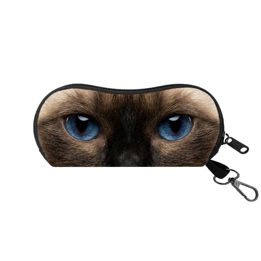 Nylon Sunglasses Storage Bag with Keyring Cat Pattern Hanging Sunglasses Portable Durable Sunglasses Pouch Eyewear Accessories
Nylon Sunglasses Storage Bag with Keyring Cat Pattern Hanging Sunglasses Portable Durable Sunglasses Pouch Eyewear Accessories