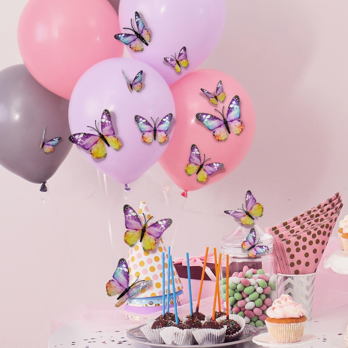 Monarch Butterfly Decorations 3 Sets of Orange Premium Artificial Monarch Butterfly To Decorate for Craft, Home, Wall, Wedding, Party фіолетовий
Monarch Butterfly Decorations 3 Sets of Orange Premium Artificial Monarch Butterfly To Decorate for Craft, Home, Wall, Wedding, Party фіолетовий