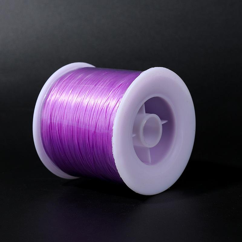 Flat crystal elastic line 500m crystal bracelet elastic line, jewelry beaded DIY Buddha bead line 500m korean flat elastic cord світло-фіолетового кольору
Flat crystal elastic line 500m crystal bracelet elastic line, jewelry beaded DIY Buddha bead line 500m korean flat elastic cord світло-фіолетового кольору