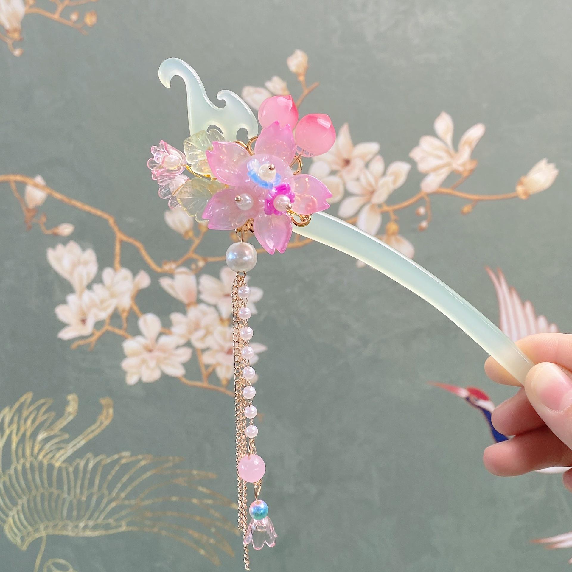 Старинная ретро-китайская шпилька для волос ханьфу для девочек
Старинная ретро-китайская шпилька для волос ханьфу для девочек