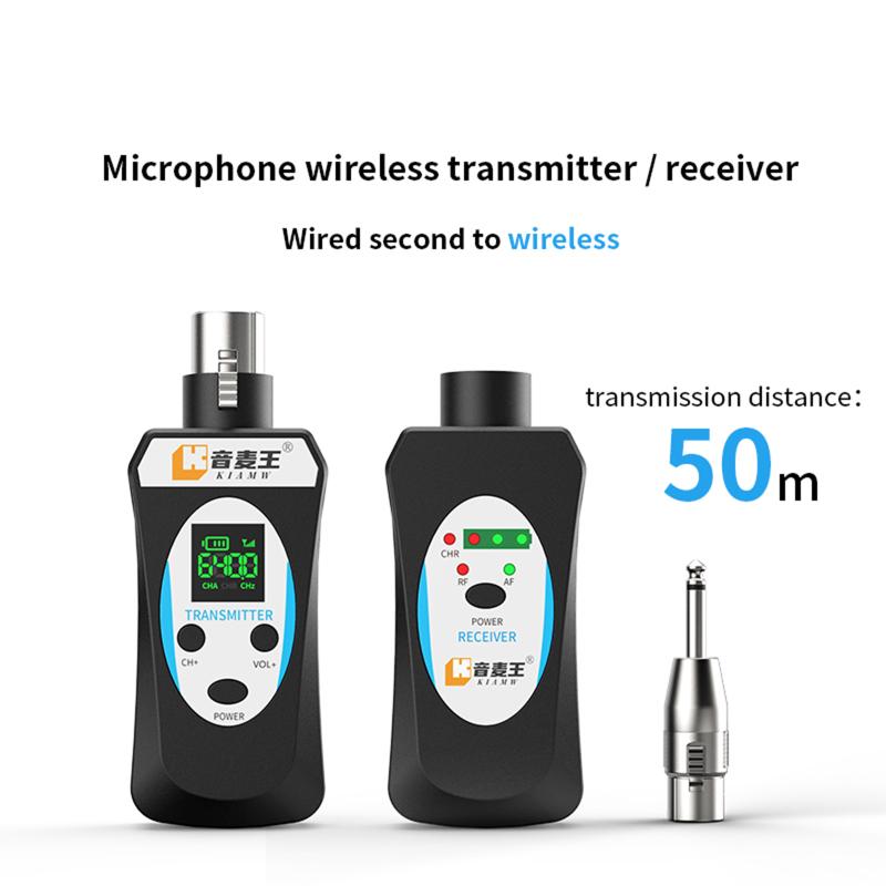 Uhf48v Bluetooth-совместимый передатчик-приемник Plug-play аудиоадаптер для динамического конденсатора
Uhf48v Bluetooth-совместимый передатчик-приемник Plug-play аудиоадаптер для динамического конденсатора