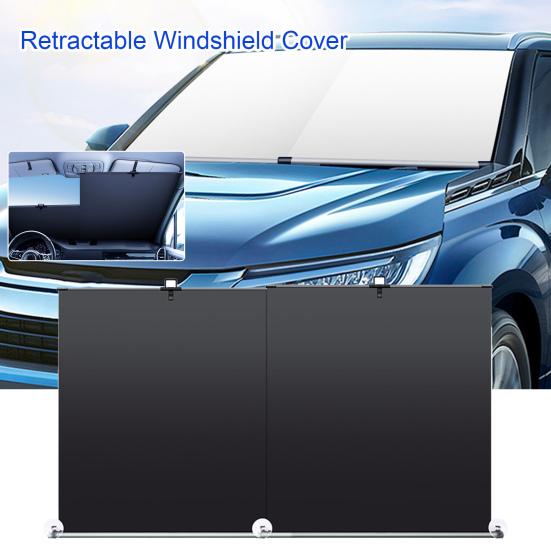 Комплект солнцезащитных козырьков Yousheng для автомобиля, 6-слойная защита от солнца и ультрафиолета, регулируемая, простая установка, автоматический выдвижной солнцезащитный козырек для лобового стекла автомобиля A 
Комплект солнцезащитных козырьков Yousheng для автомобиля, 6-слойная защита от солнца и ультрафиолета, регулируемая, простая установка, автоматический выдвижной солнцезащитный козырек для лобового стекла автомобиля A