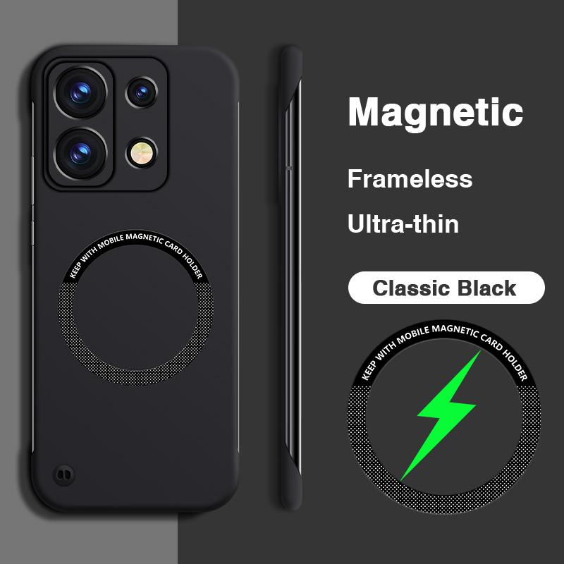 Magnetic Wireless Charging Phone Case for Xiaomi Poco X6 Pro X6Pro 5G High Quality Hard Cover Camera Protection Frameless Design Poco X6 Pro
Magnetic Wireless Charging Phone Case for Xiaomi Poco X6 Pro X6Pro 5G High Quality Hard Cover Camera Protection Frameless Design Poco X6 Pro