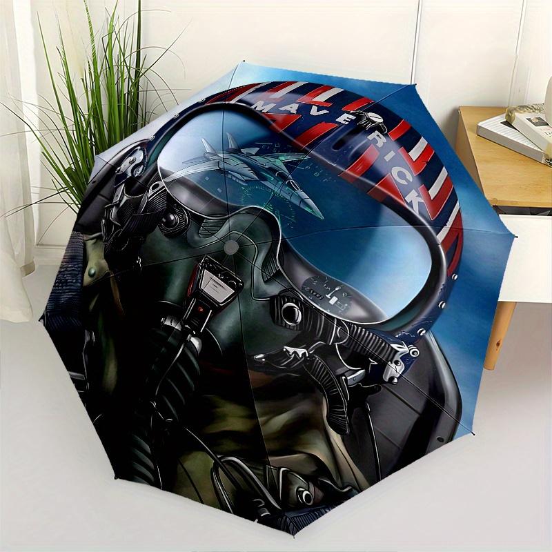 Pilot,Maverick Automatic Folding Umbrella 8 Ribs Lightweight Design, Durable Iron Frame, Compact and Portable, Ideal Birthday or Christmas
Pilot,Maverick Automatic Folding Umbrella 8 Ribs Lightweight Design, Durable Iron Frame, Compact and Portable, Ideal Birthday or Christmas